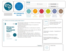 Tablet Screenshot of entreprise-personnel.com